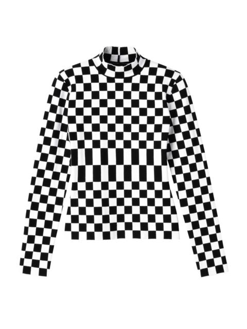 Longchamp Fall-Winter 2023 Collection Sweater Black/White - OTHER