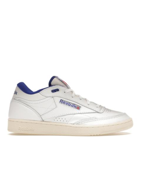 Reebok Club C Mid II Vintage White Bright Cobalt