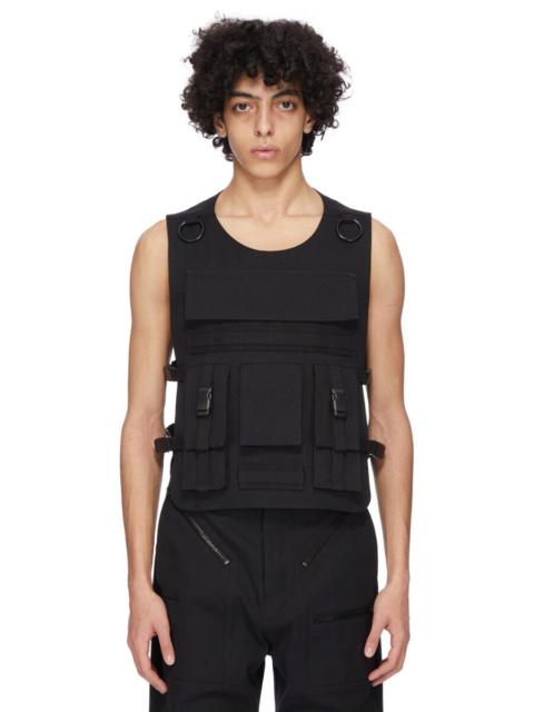 Rick Owens Black Concordians Bonotto Ammo Vest