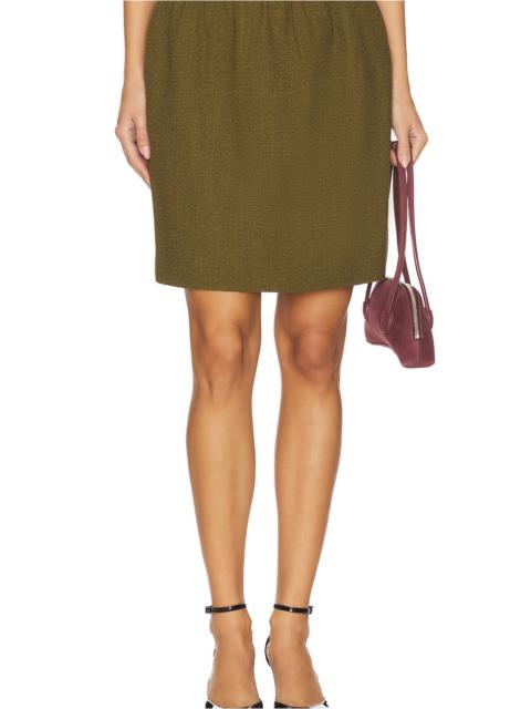 SHUSHU/TONG Smocked Mini Skirt