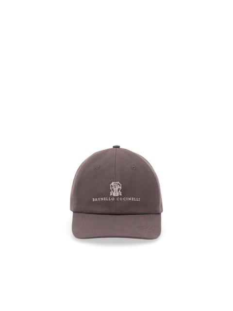 Brunello Cucinelli Baseball Cap With Embroidery