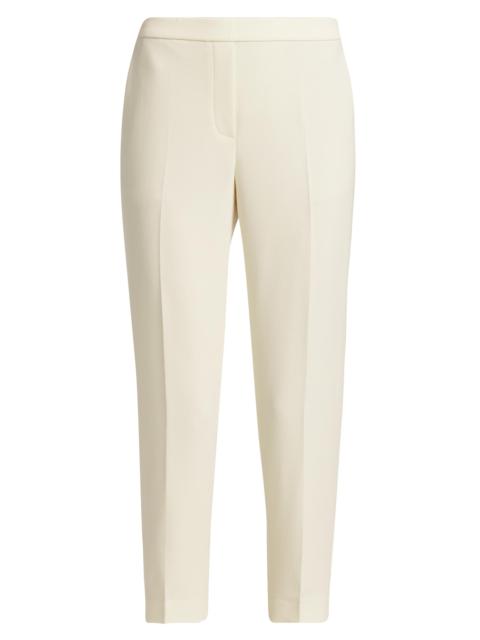 Theory Women's Treeca Pull-On Ankle Trousers - Rice