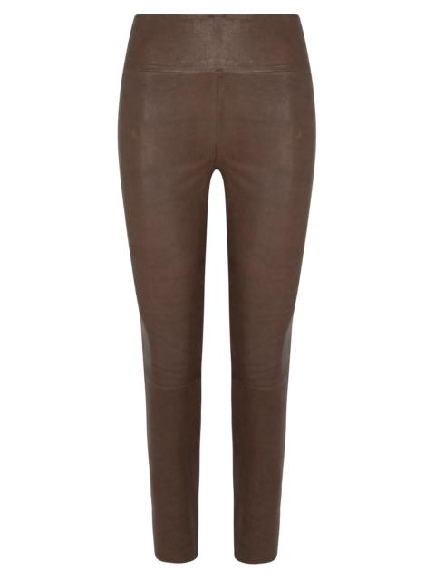 SPRWMN TRUFFLE LEATHER ANKLE