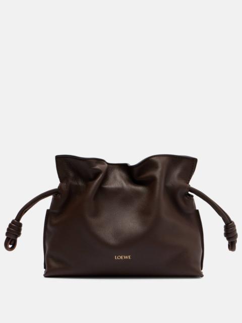 Loewe Flamenco Mini leather clutch