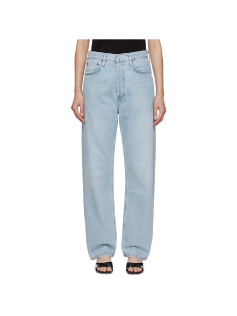 AGOLDE Blue Riley Jeans