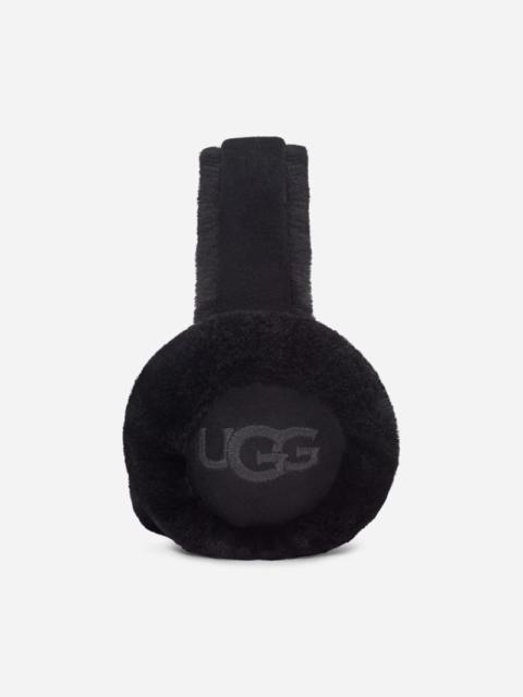 UGG ® Women's Sheepskin Embroidery Earmuff in Black