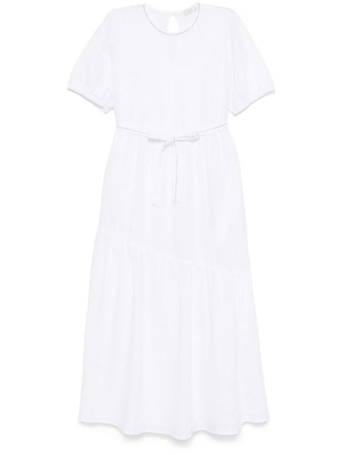 PESERICO bead-detail midi dress
