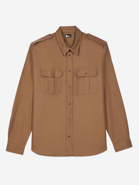 The Kooples BROWN SHIRT