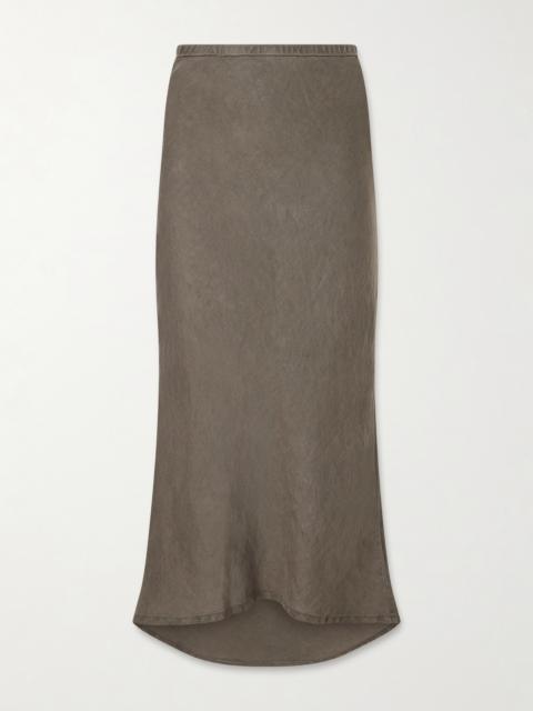 JAMES PERSE Linen Midi Skirt