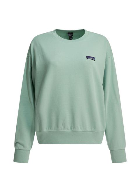 Patagonia logo patch sweater