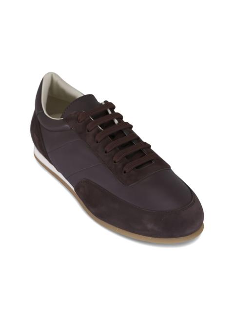 Common Projects suede panel trainers