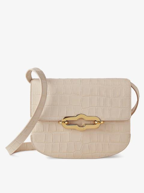 Mulberry Pimlico croc-embossed leather cross-body bag