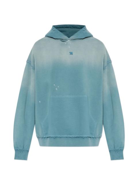 MISBHV Shadow pocket-detail cotton hoodie
