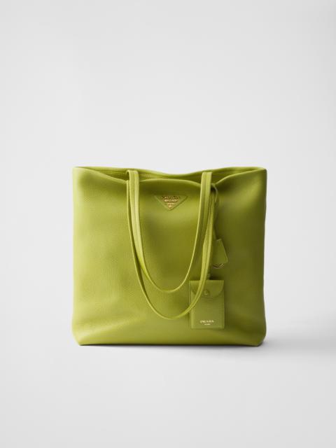 Prada Large leather tote bag