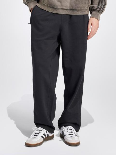 Black cotton jogger pants