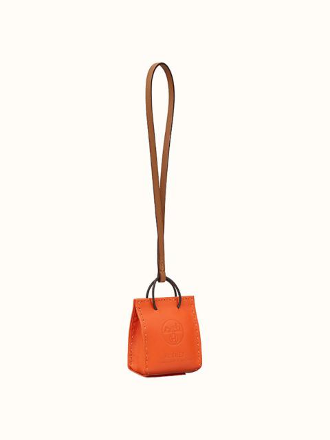 Hermès Orange Bag charm