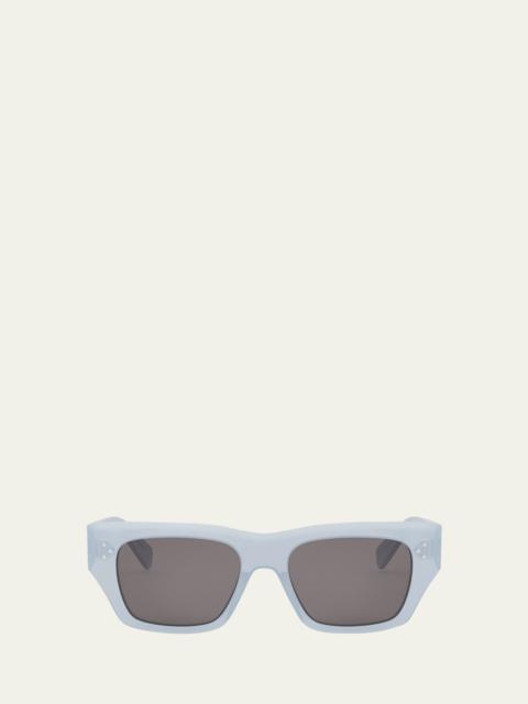 CELINE Men's Bold 3 Dots Square Sunglasses