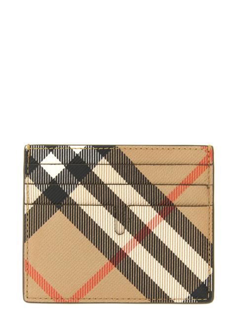 Burberry Burberry Cardholder with Vintage Check Pattern