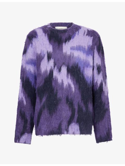 Les Deux Forrest Crewneck Woven knit Jumper
