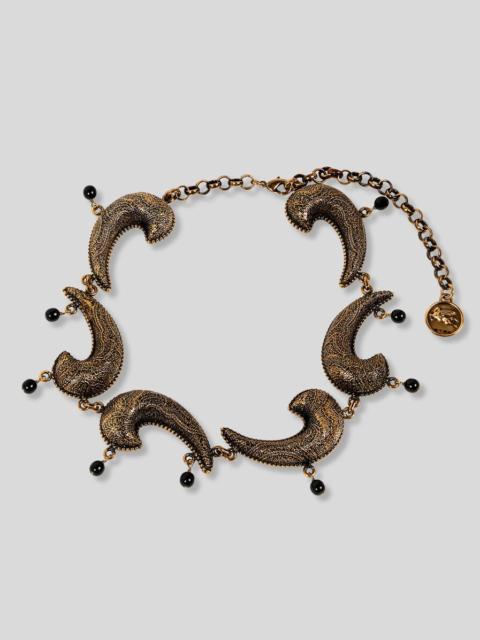 Etro CHOKER NECKLACE WITH ARNICA PAISLEY