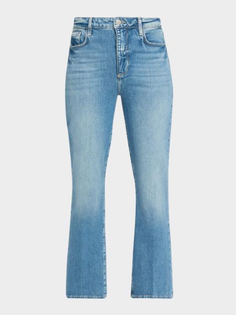 L'AGENCE Mira Ultra High Rise Cropped Micro Bootcut Jeans