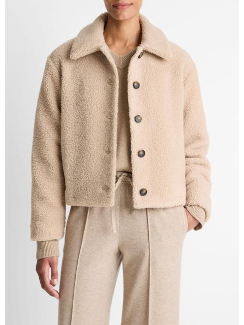 Vince Collared Sherpa Jacket