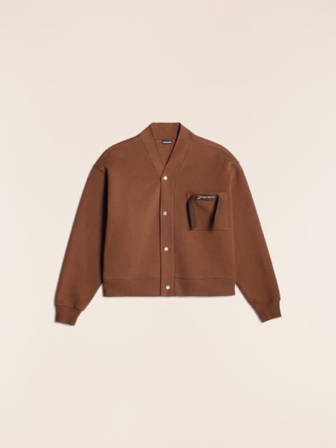 JACQUEMUS Le sweatshirt cardigan