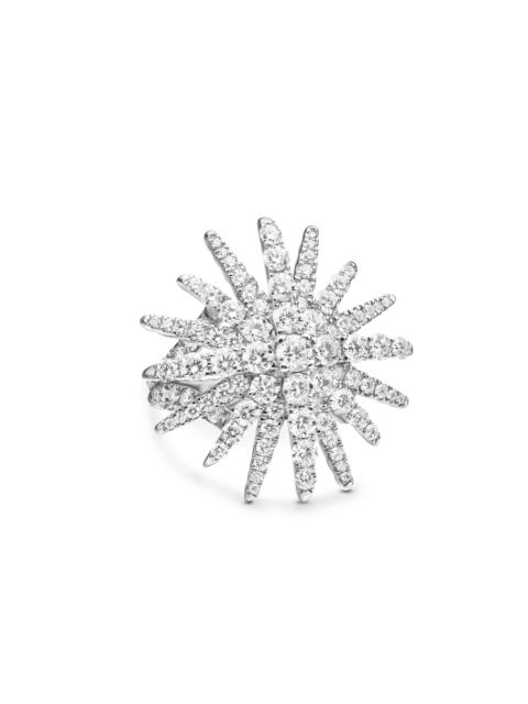 DAVID YURMAN Women's Starburst Ring in 18K White Gold - Diamond