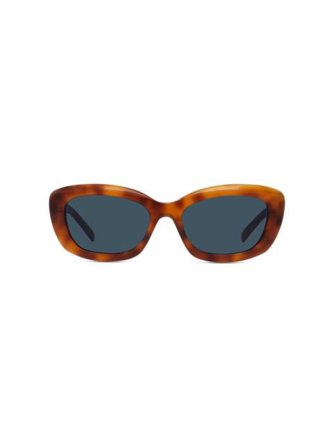 Givenchy Day Square-Frame Acetate Sunglasses brown