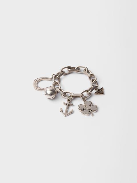 Prada Metal charm bracelet