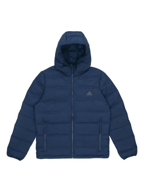 adidas protection against cold Stay Warm hooded down Jacket Navy Blue CZ2311