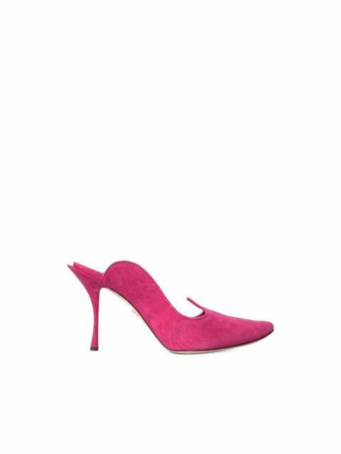 Dolce & Gabbana pointed-toe suede mules