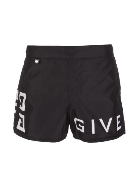 Givenchy Givenchy 4G Logo Swim Short Black