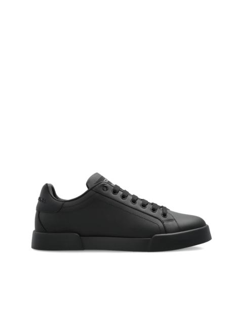 Dolce & Gabbana leather low-top sneakers