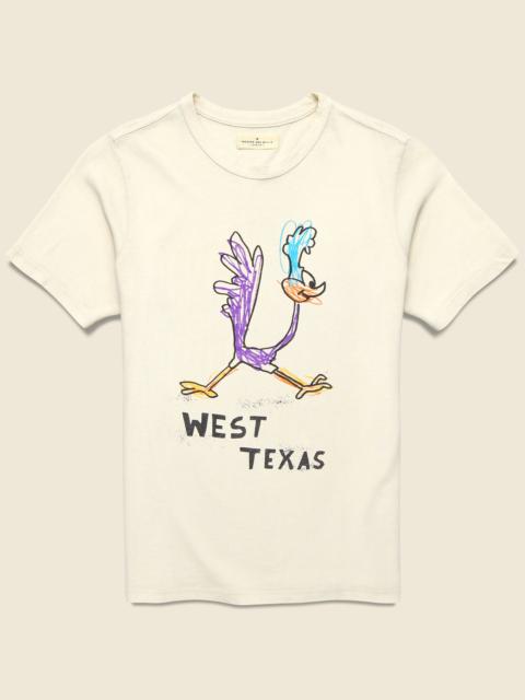 imogene + willie West Texas Roadrunner Tee - Vintage White