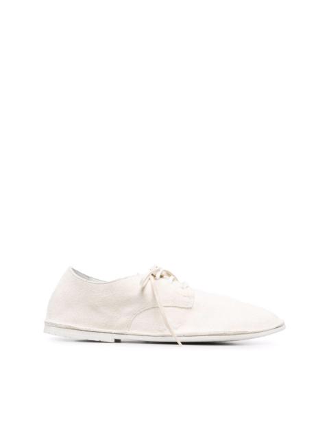 suede lace-up shoes