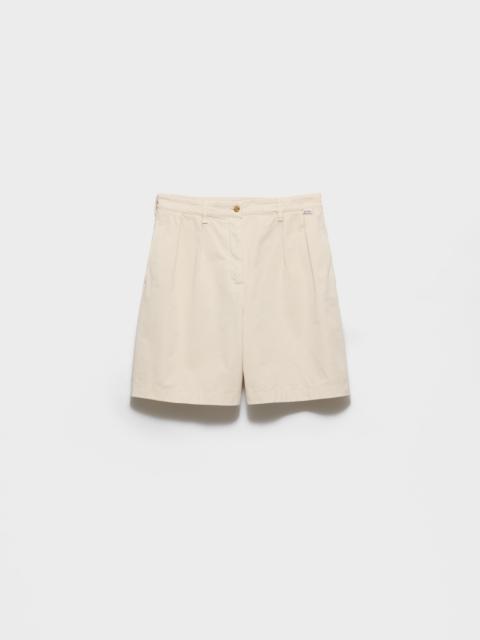 Prada Old gabardine Bermudas