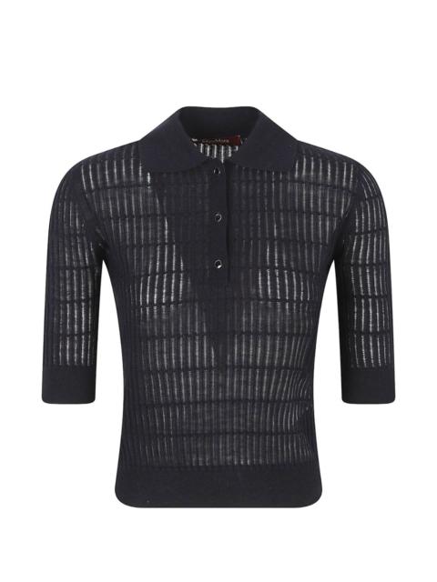 Max Mara crew-neck polo shirt