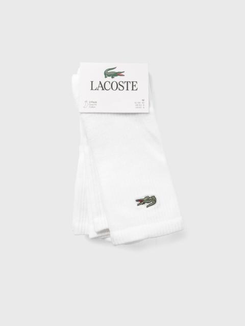 LACOSTE 3-Pack Ribbed Socks