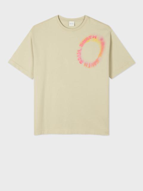 'Solar Flare Logo' Embroidered T-Shirt