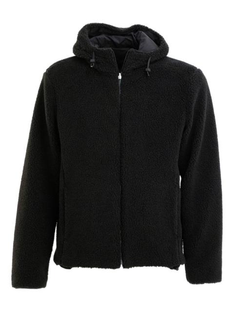Herno fleece hooded jacket