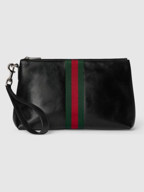 GUCCI Web Trademark small pouch