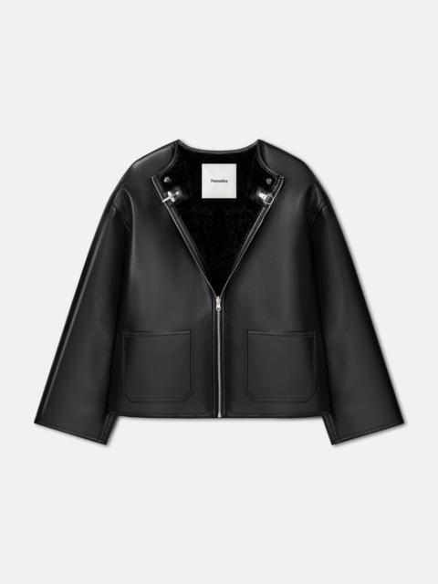 Nanushka Reversible Bonded Shearling Jacket
