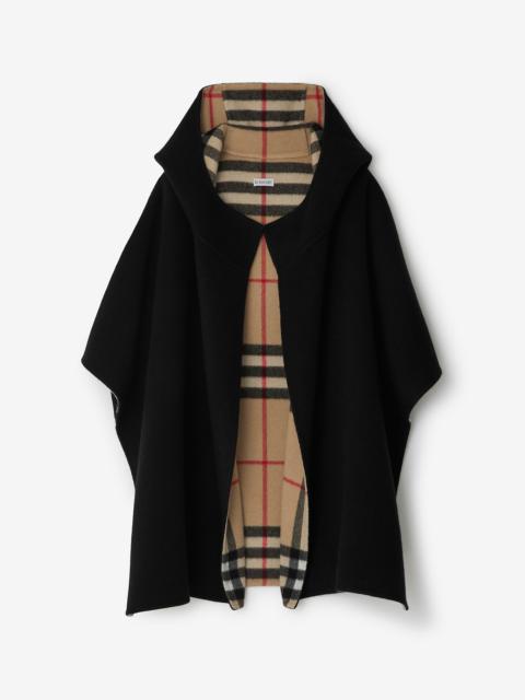 EKD Cashmere Hooded Cape