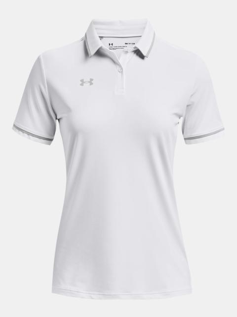 Women's UA Team Tipped Polo