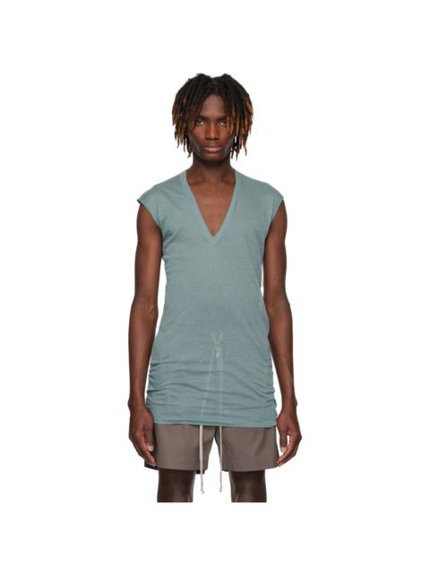 Blue Hollywood Deep V SL T-shirt