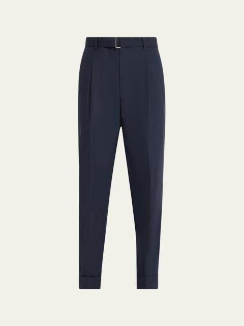 OFFICINE GÉNÉRALE Hugo Cotton Poplin Tailored Pants