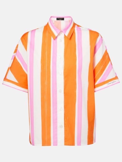 Dolce & Gabbana Striped cotton shirt
