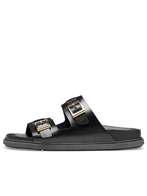 BIRKENSTOCK Birkenstock St Barths Natural Leather Narrow Fit 'Black' 1025245