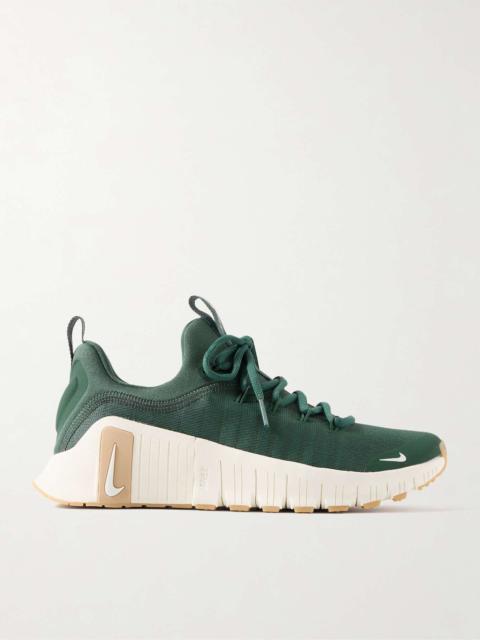 Nike Free Metcon 6 mesh sneakers Dark green